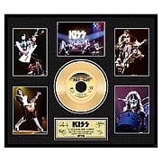 KISS Calling Dr. Love Framed Gold Record